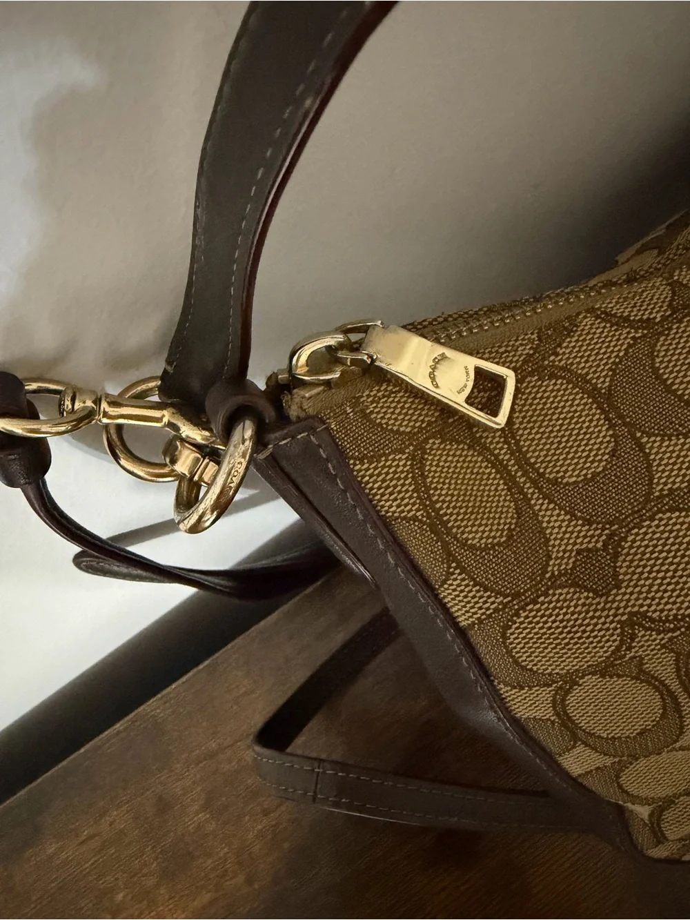Coach Signature Canvas Crossbody/Shoulder Bag (Style No. A1880-37584)